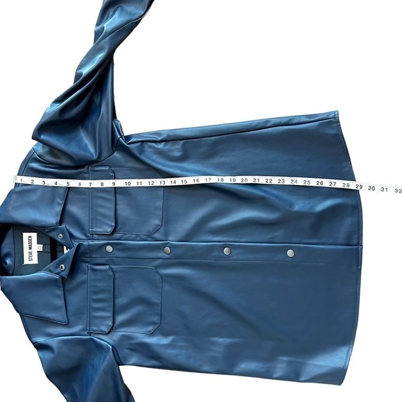 Steve Madden BB DAKOTA Womens Faux Good Measure Shacket - Picture 10 of 10